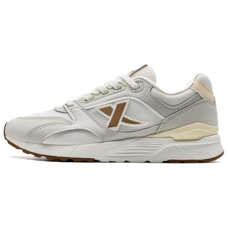 

Кроссовки XTEP Lifestyle Shoes Women's Low-top Light Hemp Gray / Sail White, светло-серый