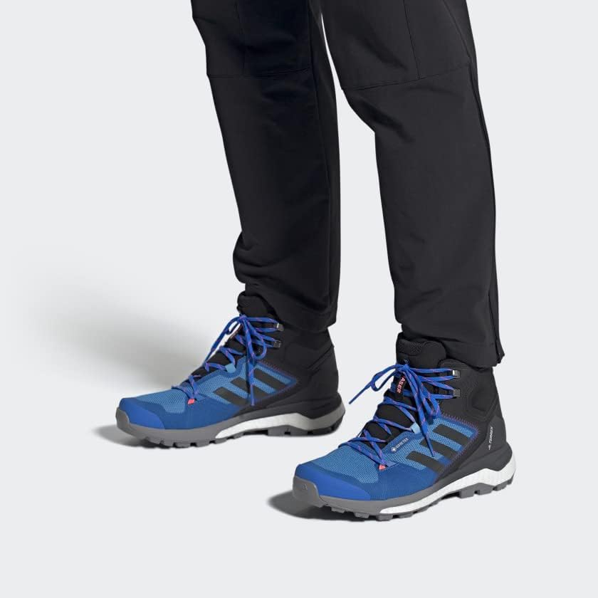 Кроссовки для мужчин Adidas Terrex Skychaser 2 Mid GTX, Blue Rush/Grey Six/Turbo — фото 3