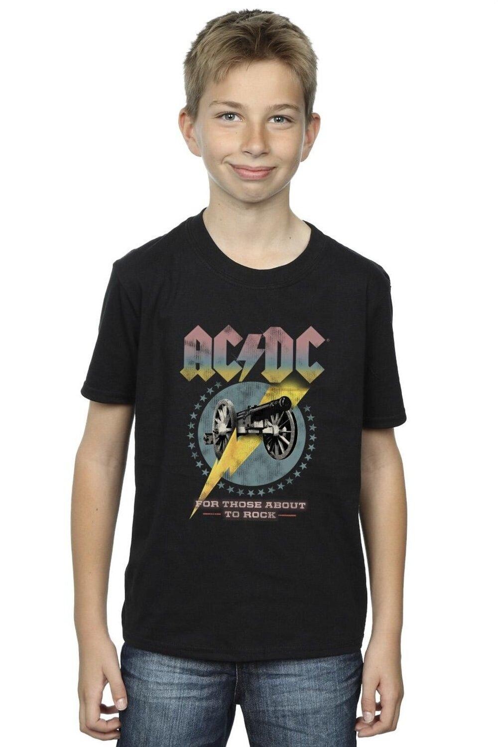 

Футболка для тех, кто собирается зажигать AC/DC, черный