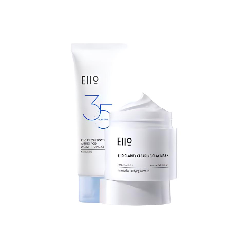 

Очищающая и очищающая глиняная маска набор для ухода за кожей контроль жира очищение 100г+100г EIIO