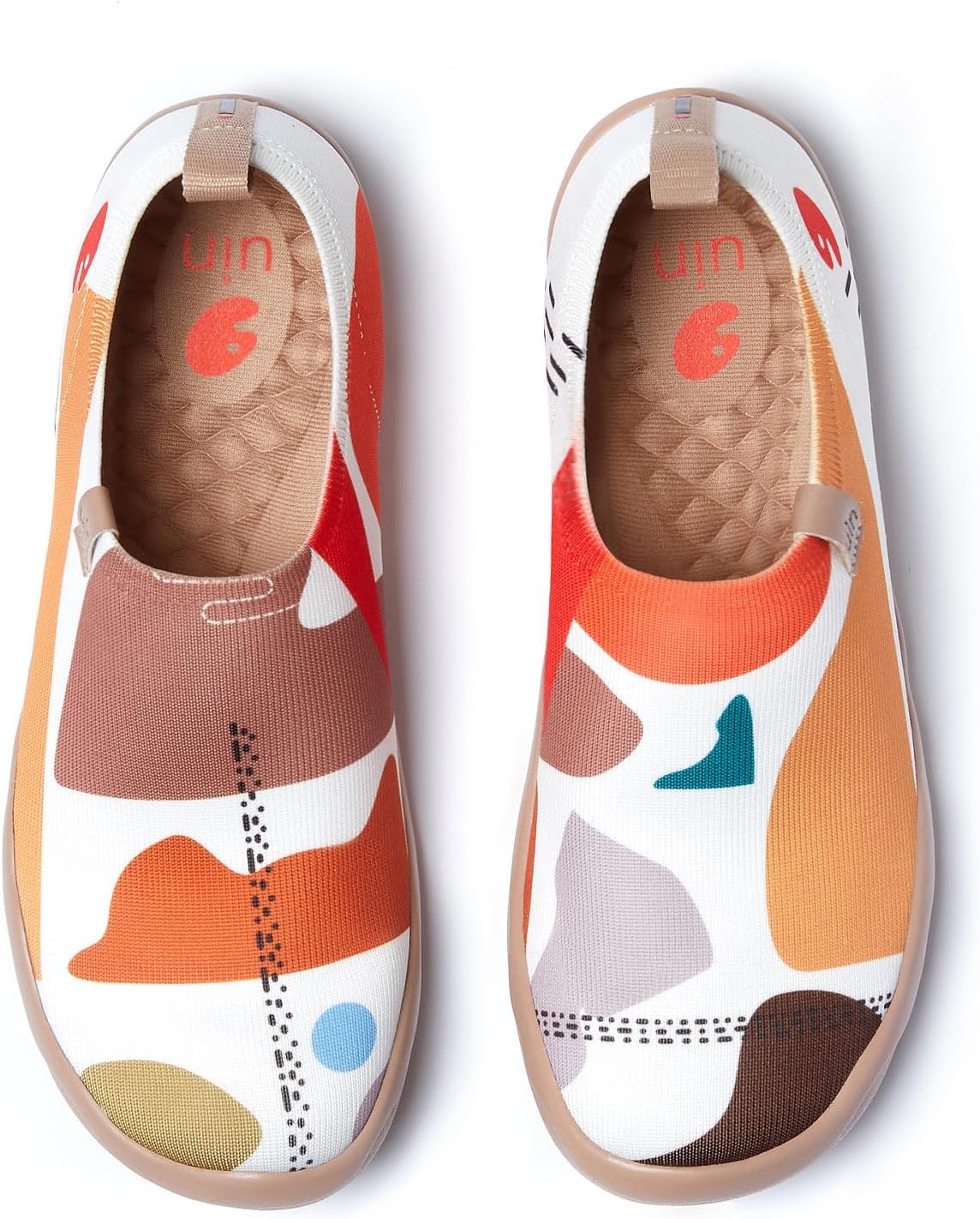 

Мужские лоферы UIN, раскрашенные туристические туфли, слипоны для прогулок, повседневные легкие удобные модные кроссовки Toledo Destination, Toledo Ⅰ - Men - Dunhuangdanxia Landform