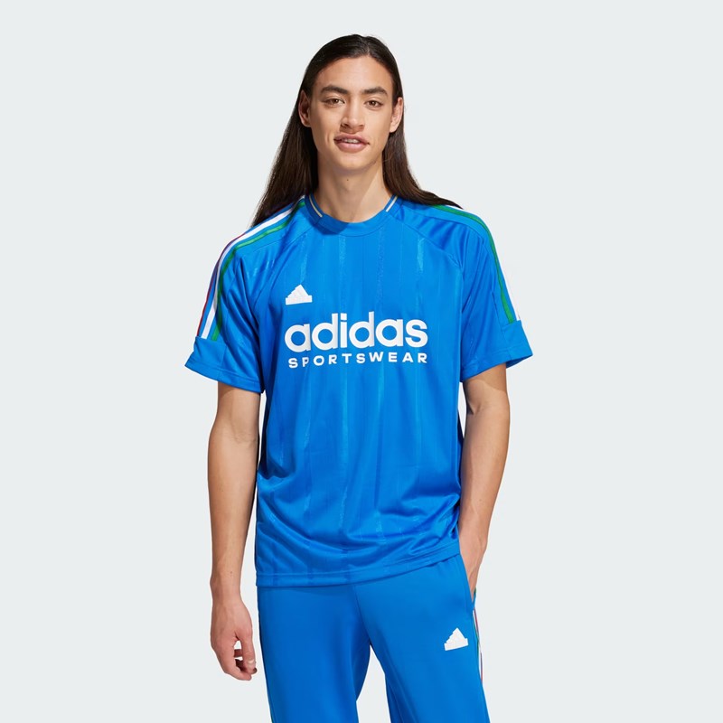 

Мужская футболка m tiro ntpk Adidas, синий