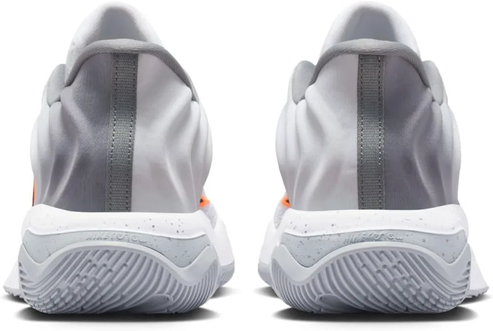 Кроссовки для баскетбола Nike Giannis Immortality 4 для взрослых унисекс, белый/черный/серый — фото 4