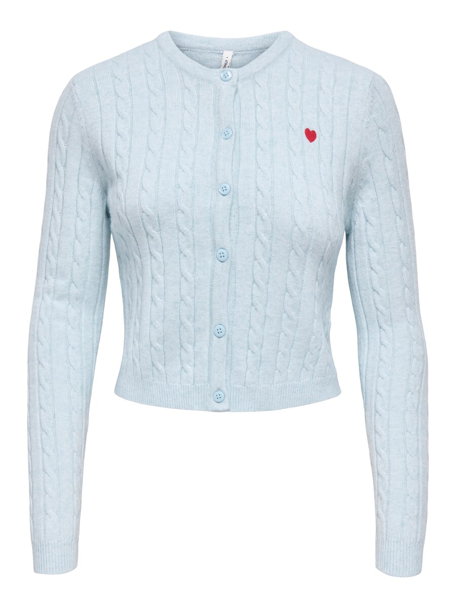 

Вязаный кардиган ONLY ONLKatia, светло-голубой