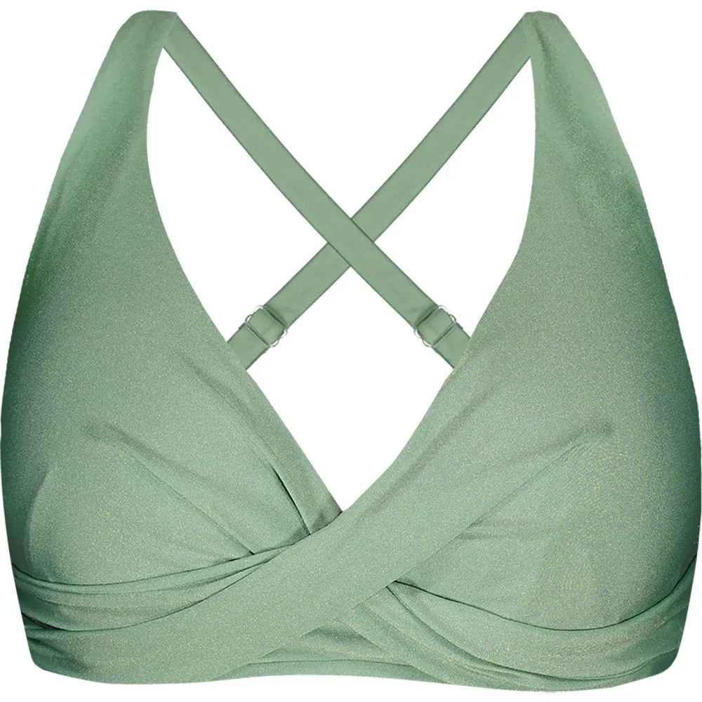 

Топ бикини Barts Isla Cross Halter Full, зеленый