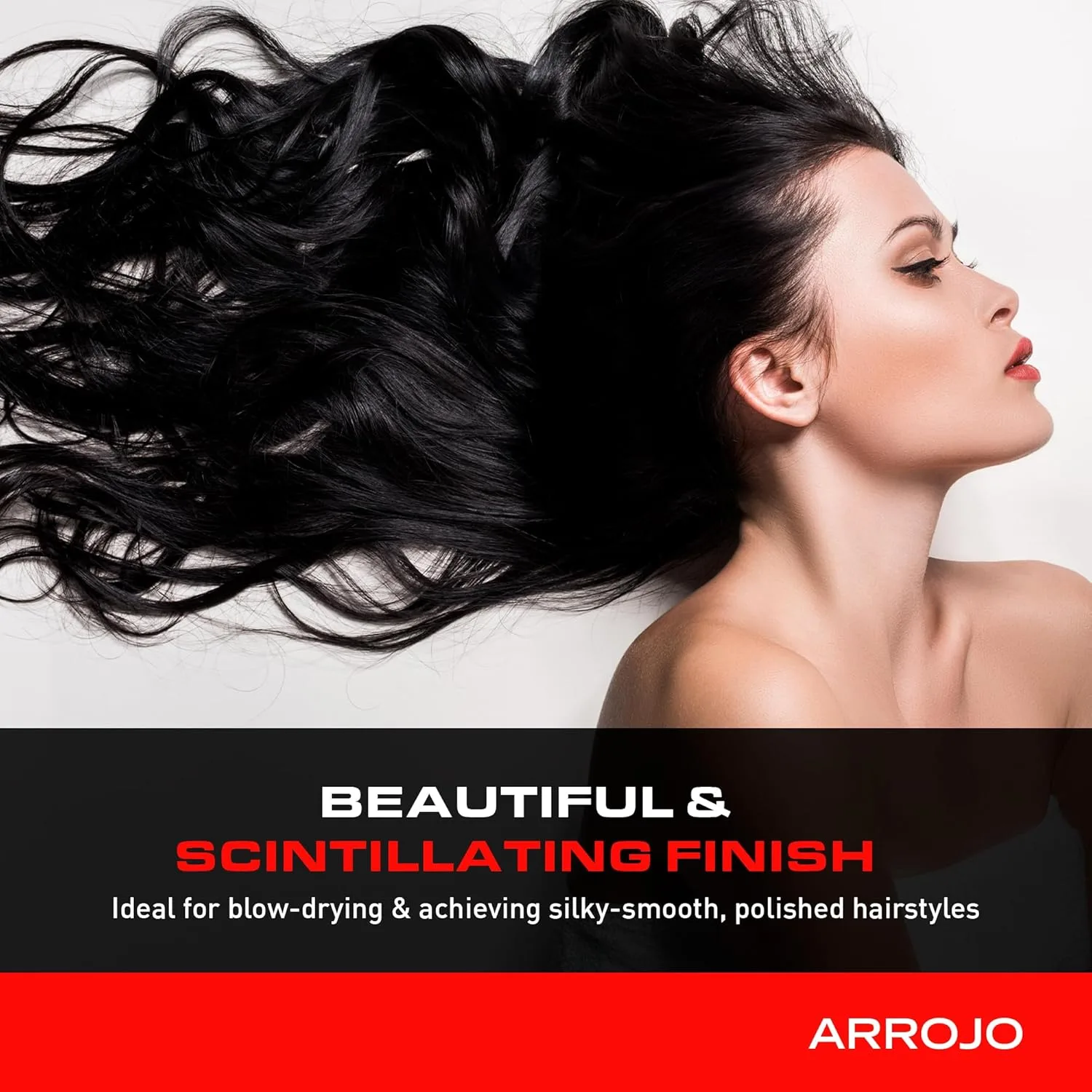 Arrojo Shine Luxe Hair Oil, 50 мл - несмываемое масло без парабенов и сульфатов с витамином B5, жожоба и миндалем для интенсивного увлажнения и термозащиты всех типов волос — фото 2