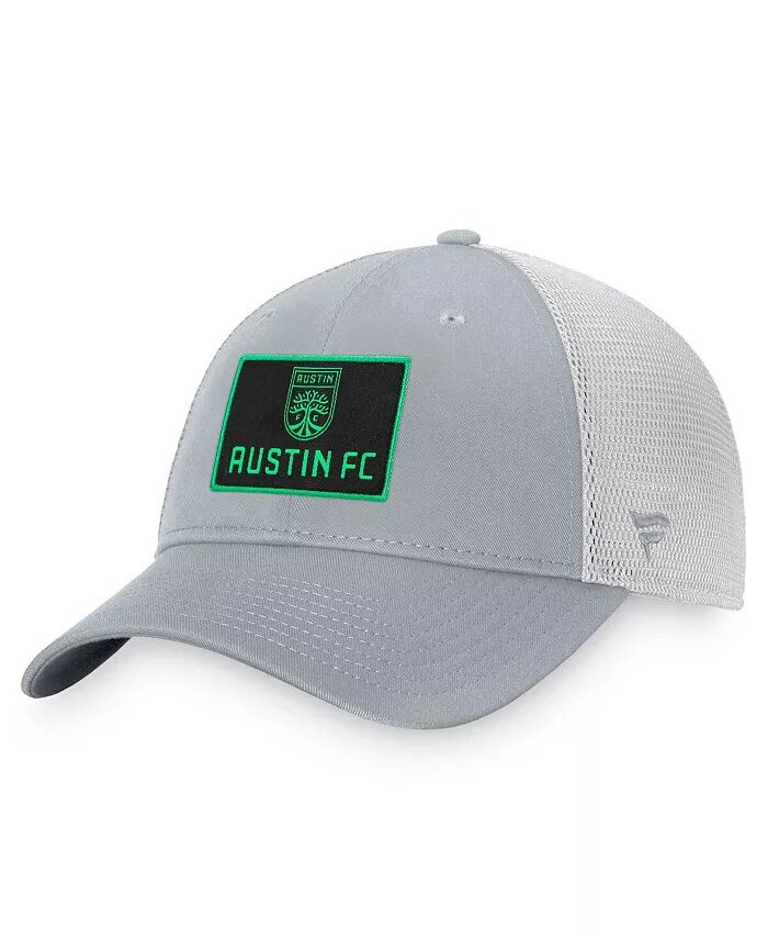 

Мужская серая регулируемая кепка с логотипом Austin FC Fanatics