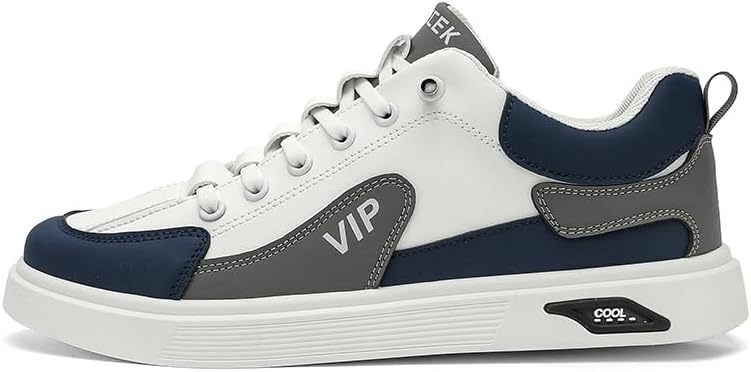 

Мужские модные кроссовки, удобные повседневные кеды для скейтборда и ходьбы, шнуровка, модные текстильные кроссовки Yebonsho, серый