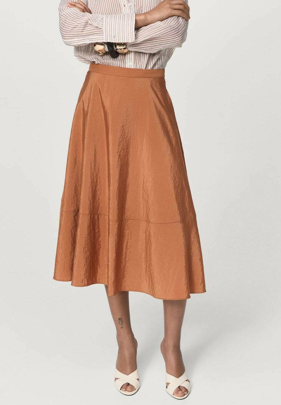 

Юбка Mango A-line skirt, Camel