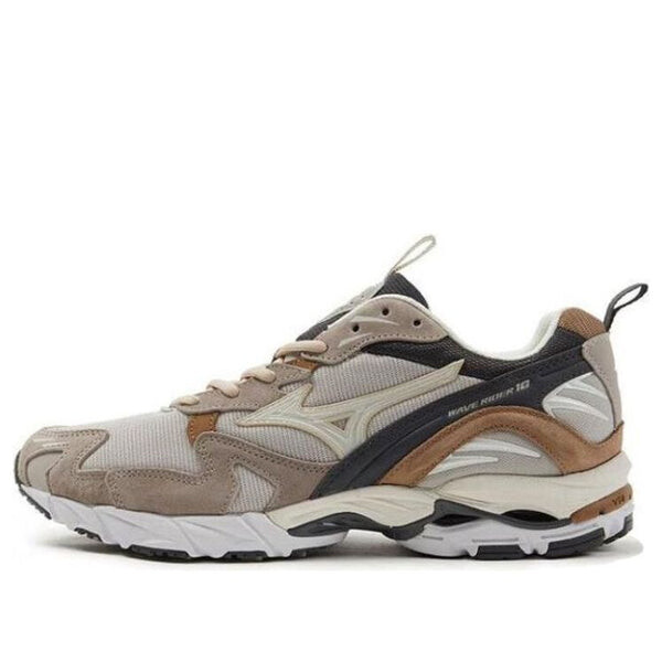 

Кроссовки wave rider 10 'brown black white' Mizuno, коричневый