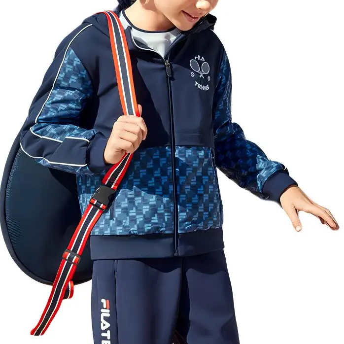 Детская куртка ФИЛА FILA, цвет Blue — фото 4