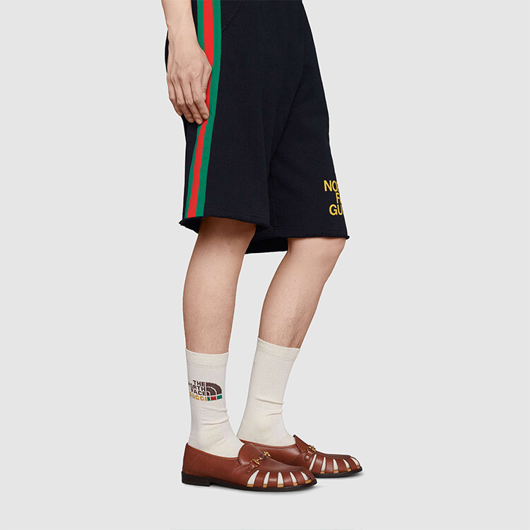 Носки Gucci классические, до середины икры, белый — фото 2
