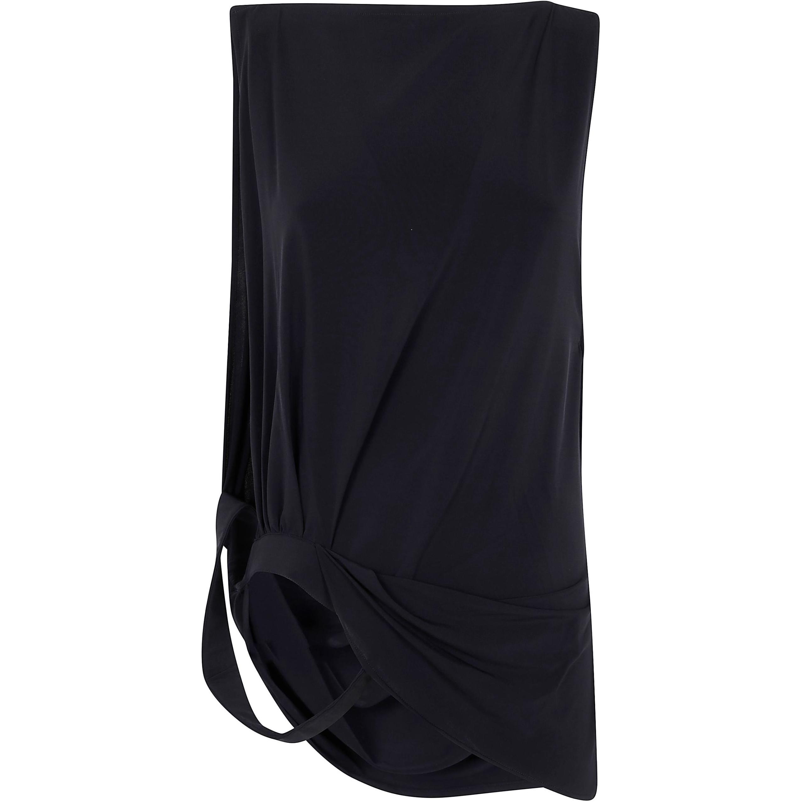 

Топ Le Haute с деталями Peplo Twist Jacquemus, черный