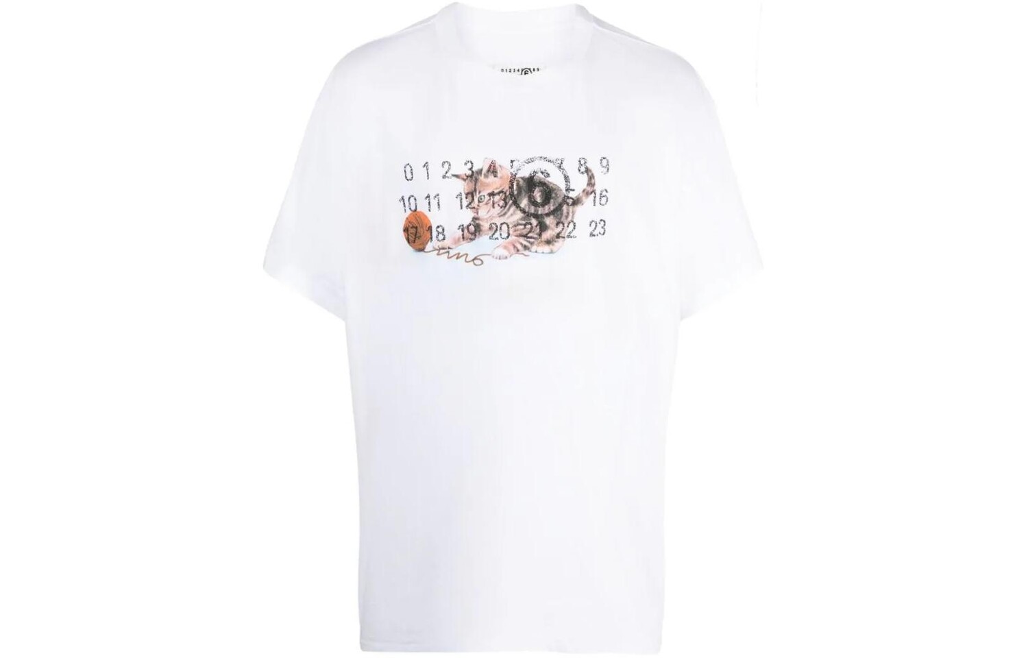 

Футболка мужская белая Mm6 Maison Margiela, белый