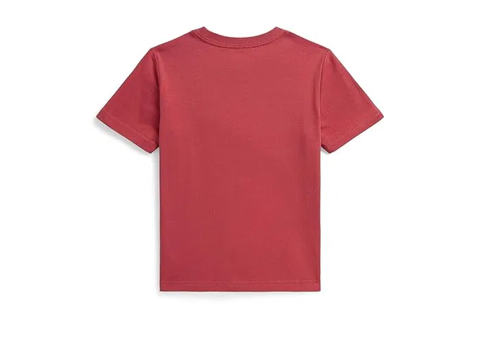 Футболка Polo Ralph Lauren Kids Logo Cotton Jersey Tee, Nantucket Red — фото 2
