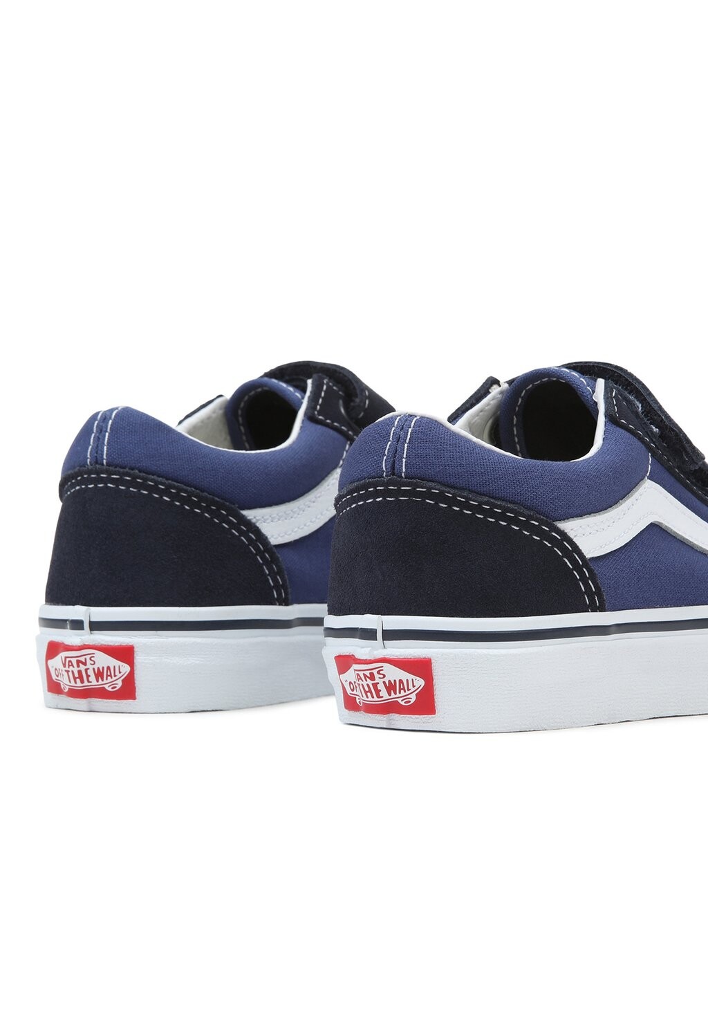 Низкие кроссовки Old Skool Vans, цвет navy/true white — фото 4