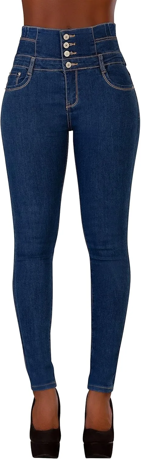 

Glock Женские джинсы с высокой посадкой и эффектом стройняшки Glook