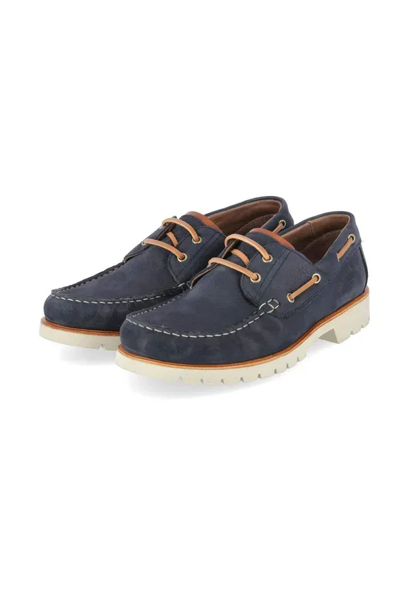 Туфли-мокасины Boat c12 herren mokassins / bootsschuhe boat shoes Panama Jack, синий — фото 2