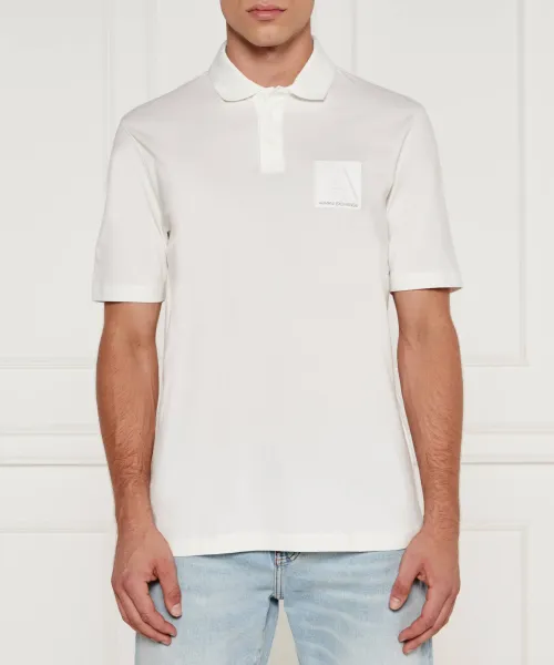 

Футболка поло Regular fit Armani Exchange, белый