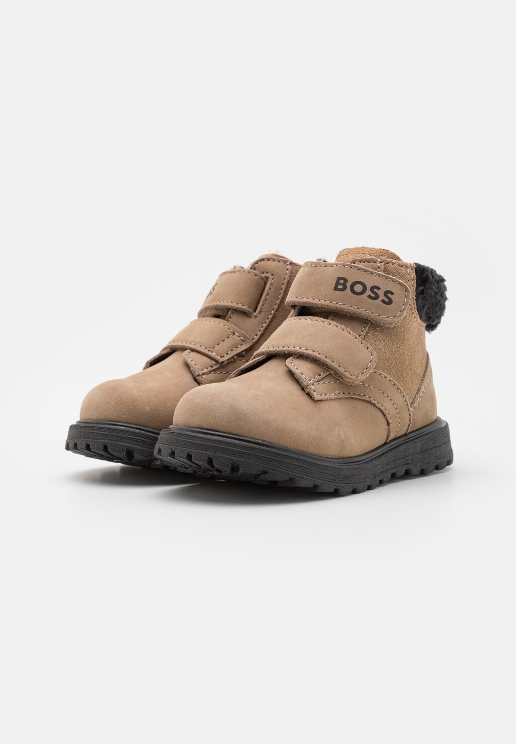 

Классические ботильоны EXCLUSIVE BOOTIE UNISEX BOSS Kidswear, бежевый