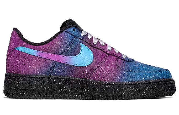 

Кроссовки Nike Air Force 1 Skateboard Shoes Unisex Low-Top Blue/Purple/Black/Orange