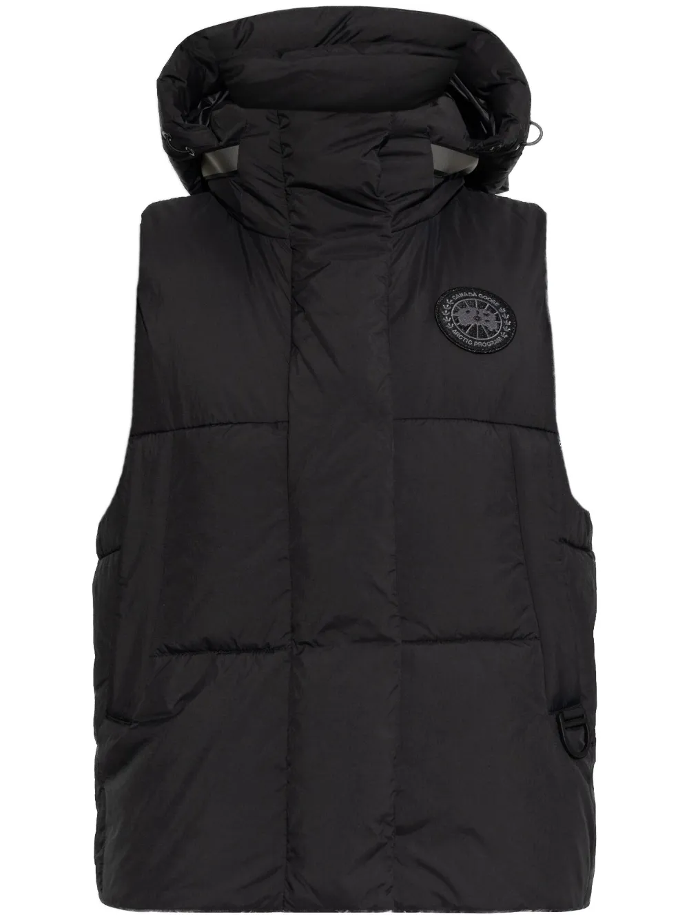 

Жилет с нашивкой-логотипом Canada Goose, черный