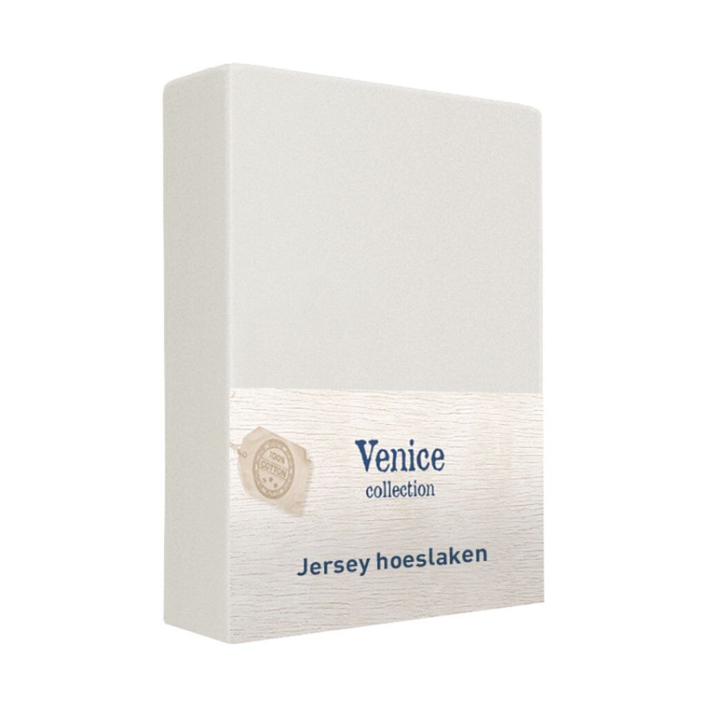 

Простыня Venice Jersey Ecru 80/90 x 200 см