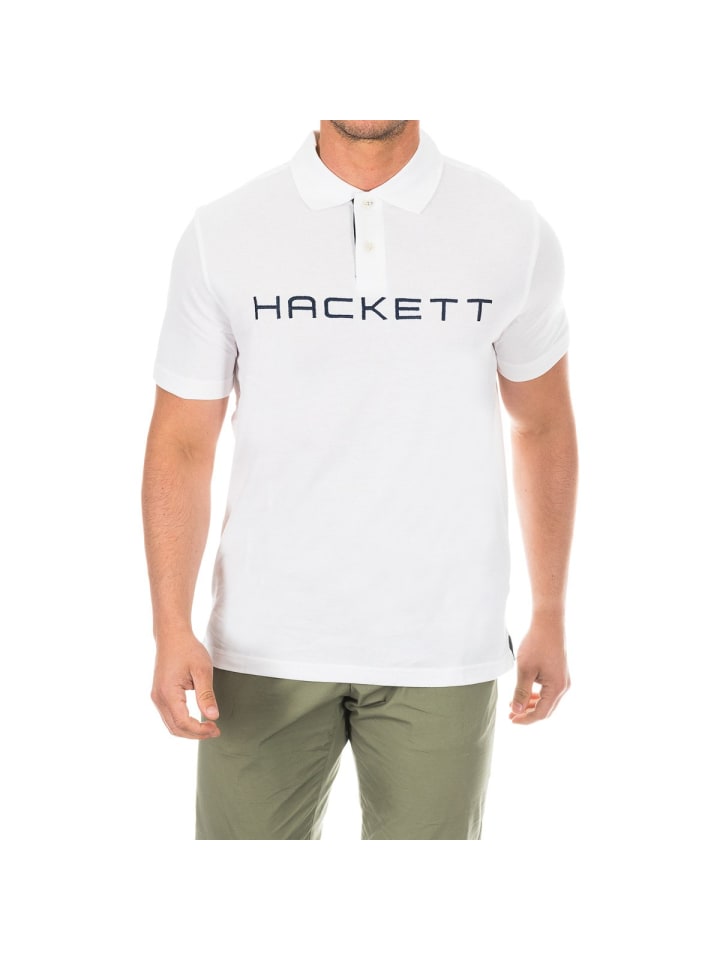 

Рубашка-поло Hackett London, белый