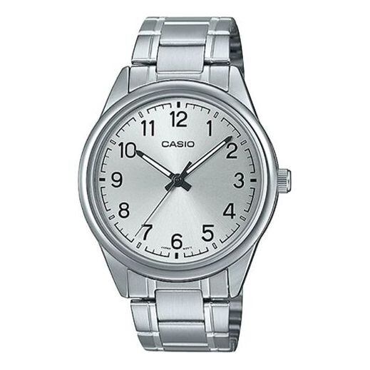 

Часы Men's CASIO DRESS Series Classic Retro Small Business Numeric Watch Mens Silver Analog, цвет silver