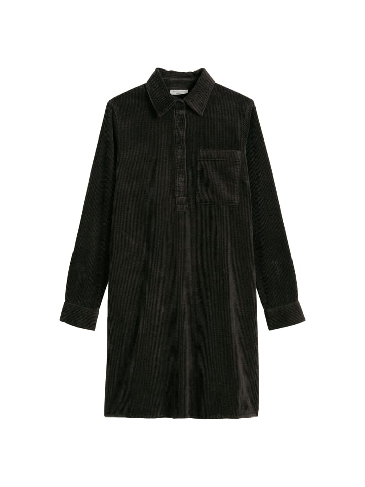 

Marc O'Polo DENIM Вельветовое платье прямого кроя, цвет черный эспрессо