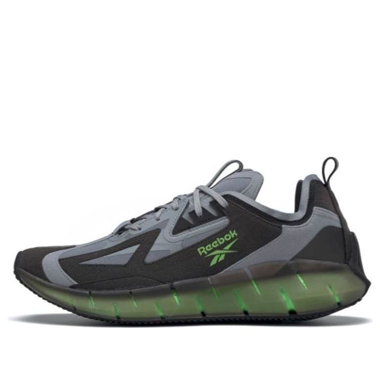 

Беговые кроссовки Reebok Zig Kinetica Concept Type 2 'Cold Grey Solar Green', зеленый
