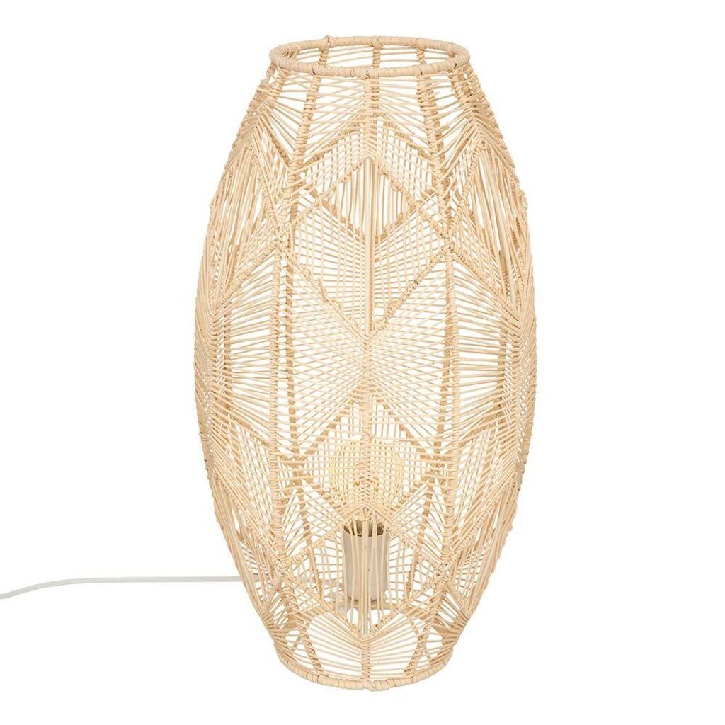 

Настольная лампа Eazy Living Rattan Ø 26 см Arria Beige, бежевый