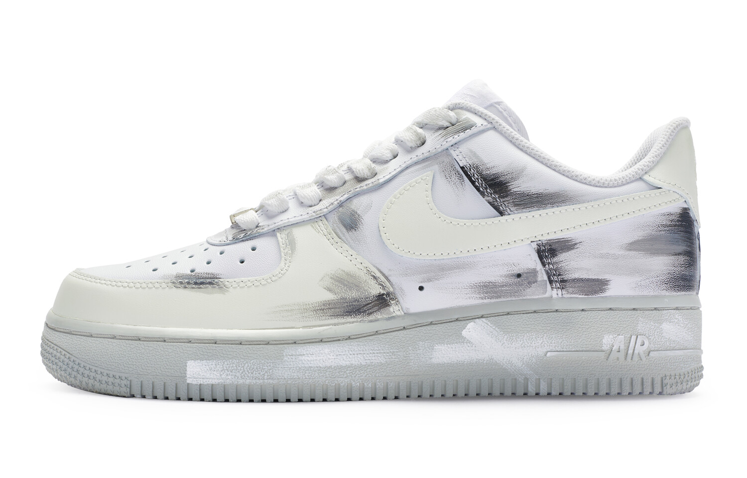 

Кроссовки Nike Air Force 1 Skateboard Shoes Women's Low-Top Gray