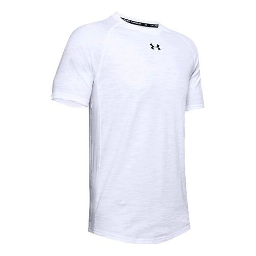 

Футболка charged cotton t-shirt 'white' Under Armour, белый