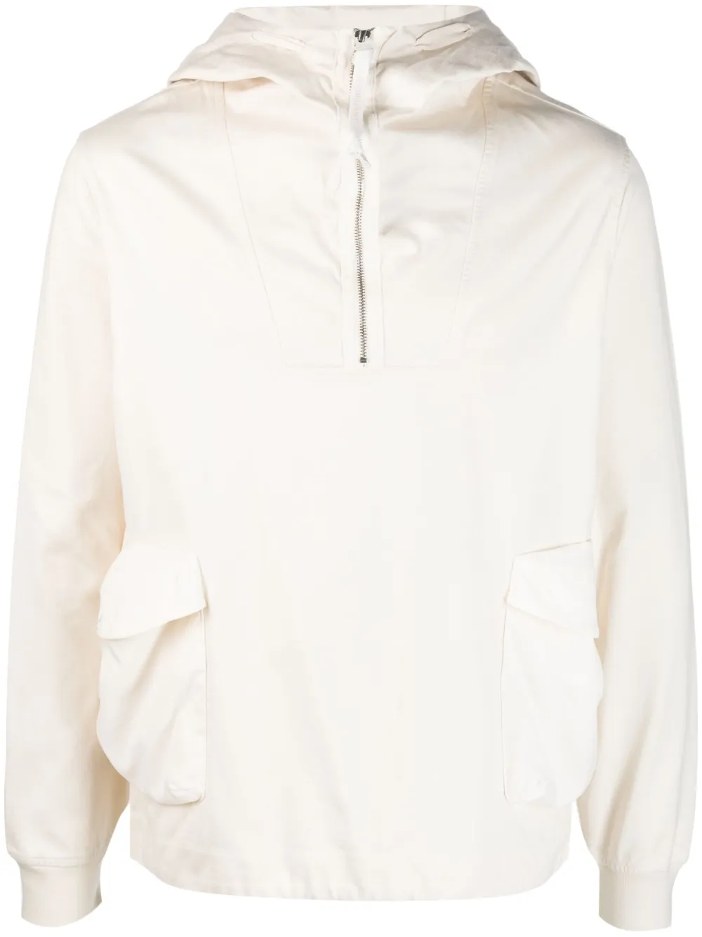 

Худи на молнии с линзами C.P. Company, бежевый