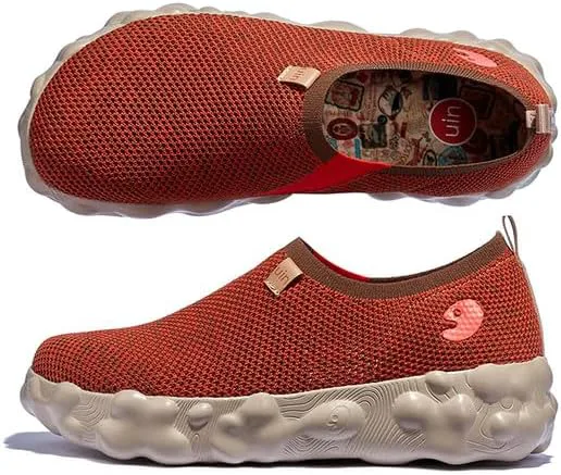 

Мужские модные кроссовки UIN для прогулок и путешествий Toledo Ⅵ, красный