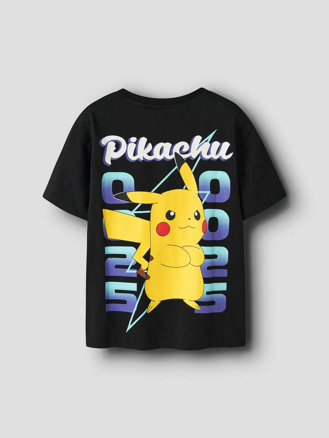 Футболка 'NKMMATH POKEMON' Name It, Black — фото 2