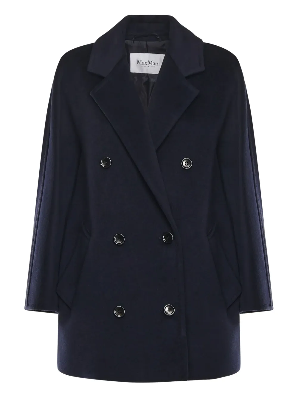 

Двубортное пальто MAX MARA, синий