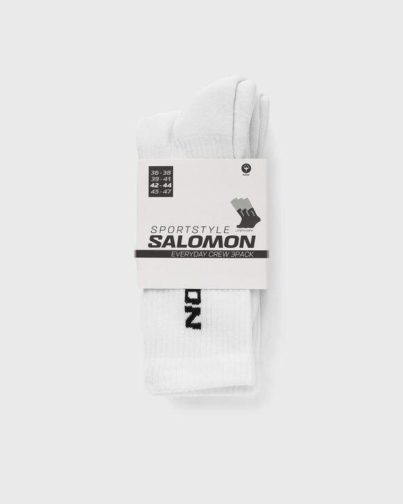 

Носки Salomon Everyday Crew 3-Pack, цвет white / white / white