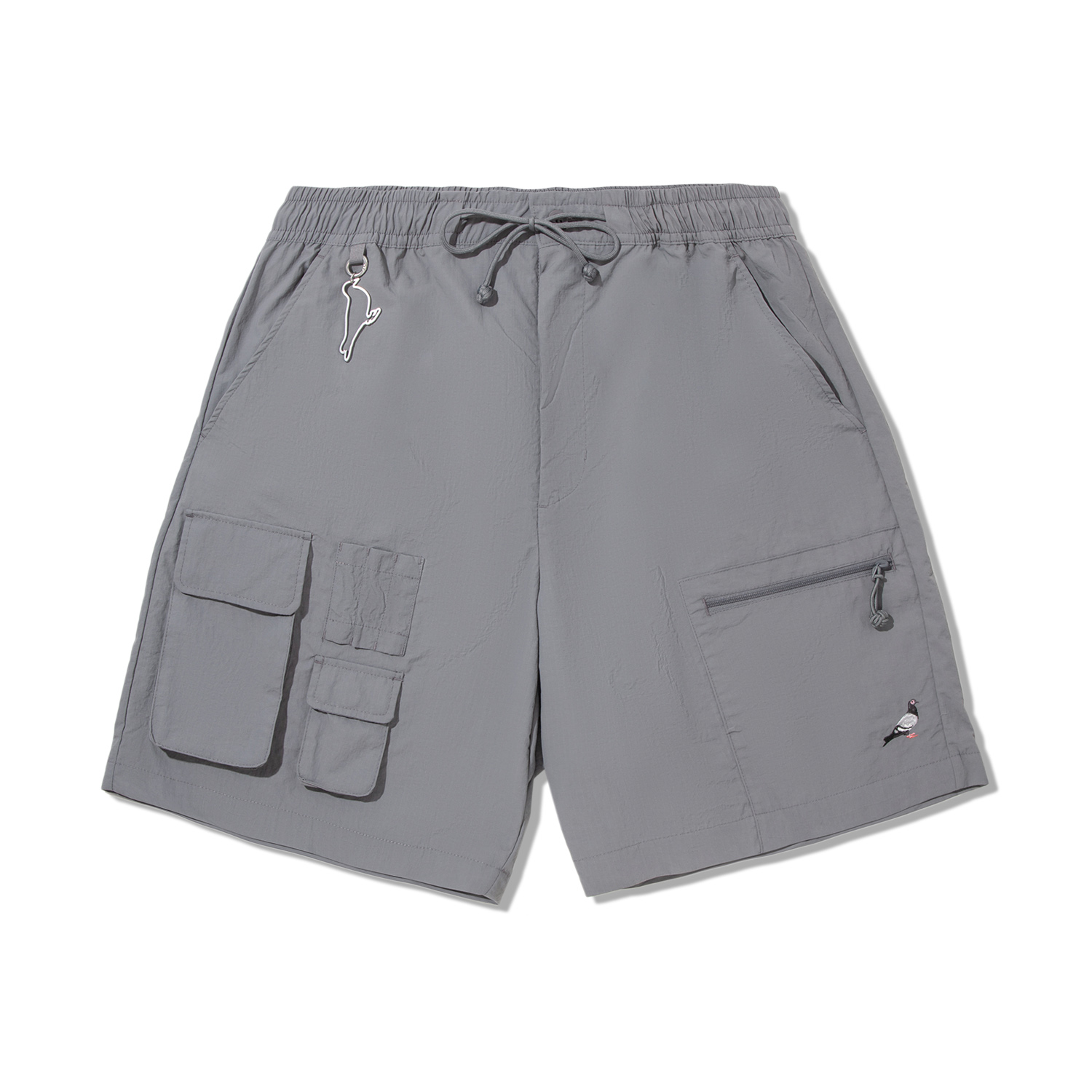 

Основные повседневные шорты мужские asphalt gray LiNing, серый