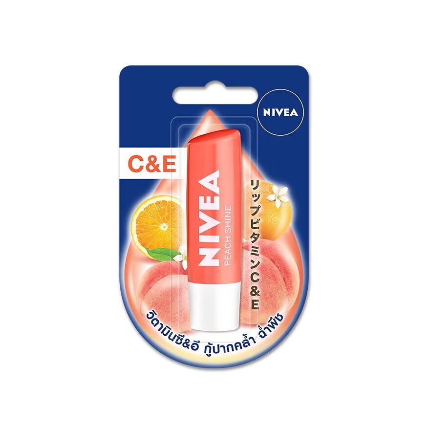 

Nivea Lip Peachy CE 4.8 G, Orange