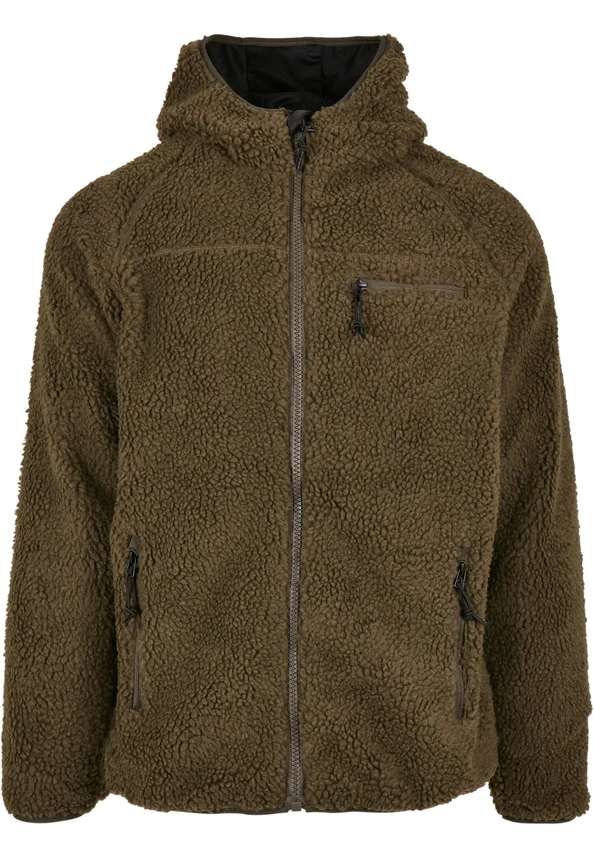 

Анорак Brandit "Мужская рабочая куртка Teddy Fleece Jacket" (1 шт.), с капюшоном, оливковый