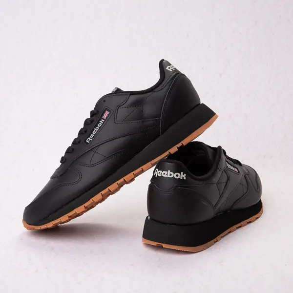 

Женские кожаные кроссовки Reebok Classic, черный