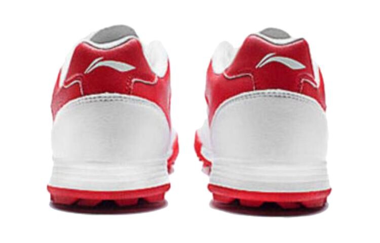 Детские футбольные бутсы GS Low-top белые/красные Lining Young — фото 4