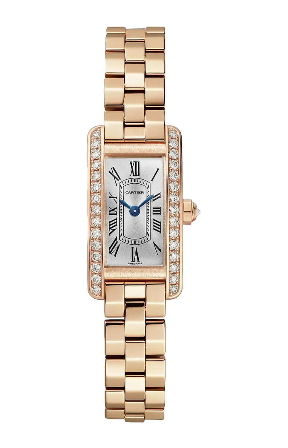 

Часы tank américaine modello mini Cartier