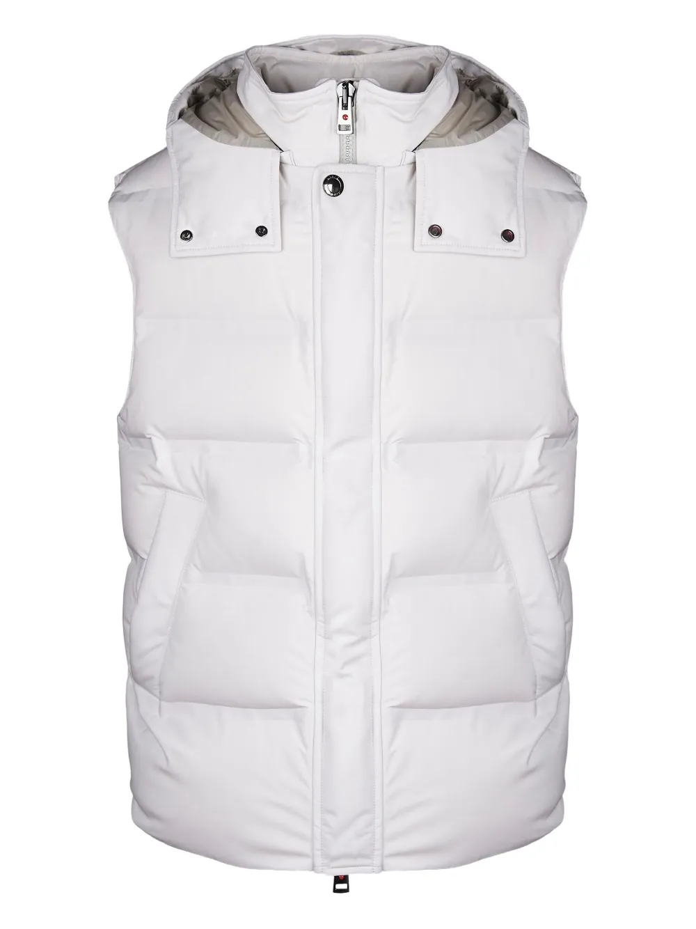 

Стеганый жилет с капюшоном Kired, белый