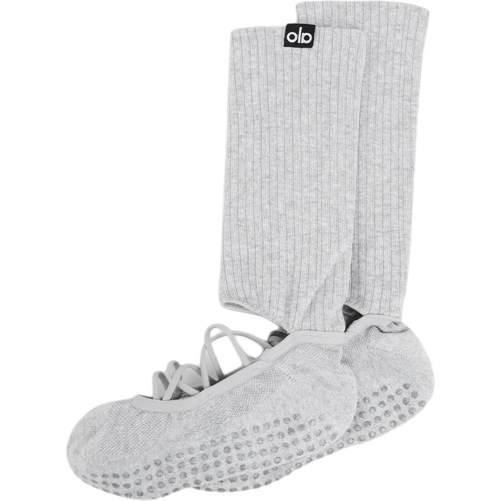 

Носки Crew для женщин, 1 пара Alo Yoga, серый/heather grey