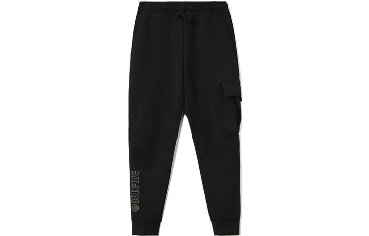 

Трикотажные штаны Badfive мужские черные Lining, черный