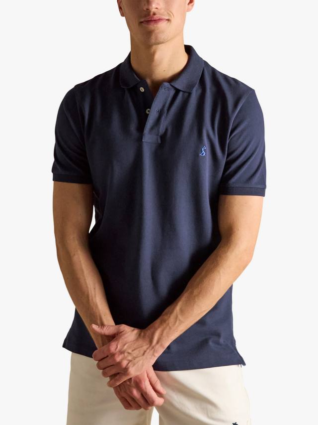 

Хлопковая поло с коротким рукавом Regular Fit Joules, Navy