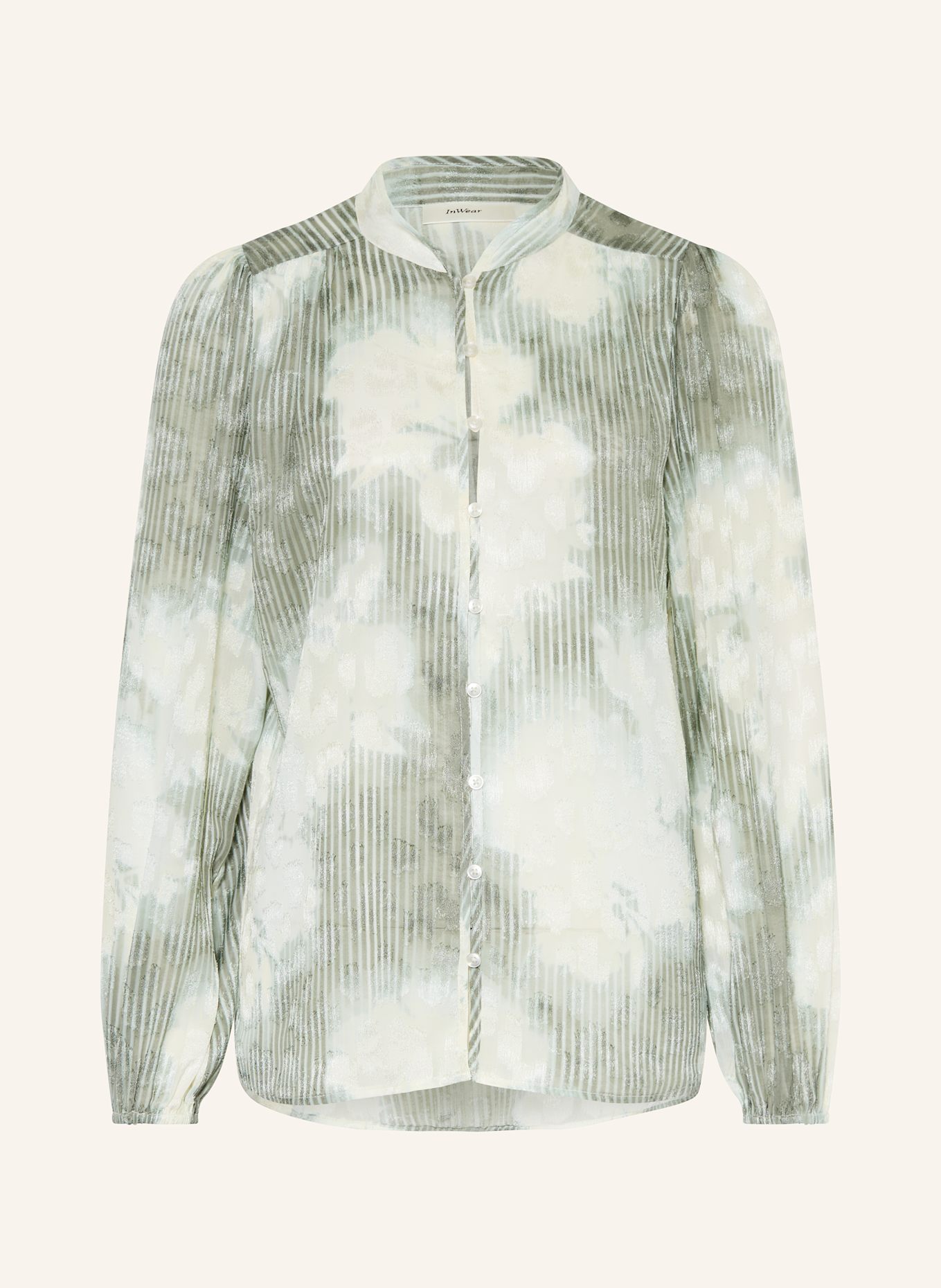 

Блузка голубая Inwear, мультиколор